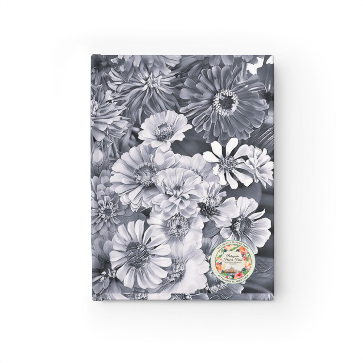 Pewter Zinnia Garden Journal - Blank