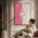 Reforming — limited edition framed abstract art, soft clustering transformative forms, Pencil Spark 2026