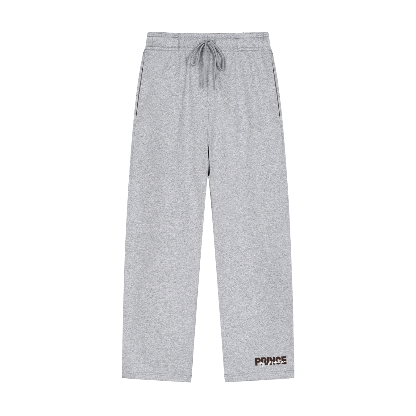 Prince of Peace Shared Abroad Solid Color Straight-Leg Sweatpants