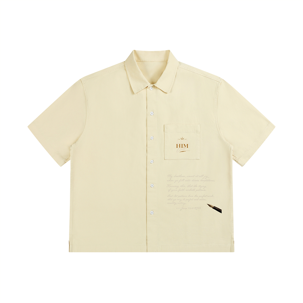 Thumbnail: Let Him Cook - Unisex Boxy Patch Pocket Short Sleeve Shirt