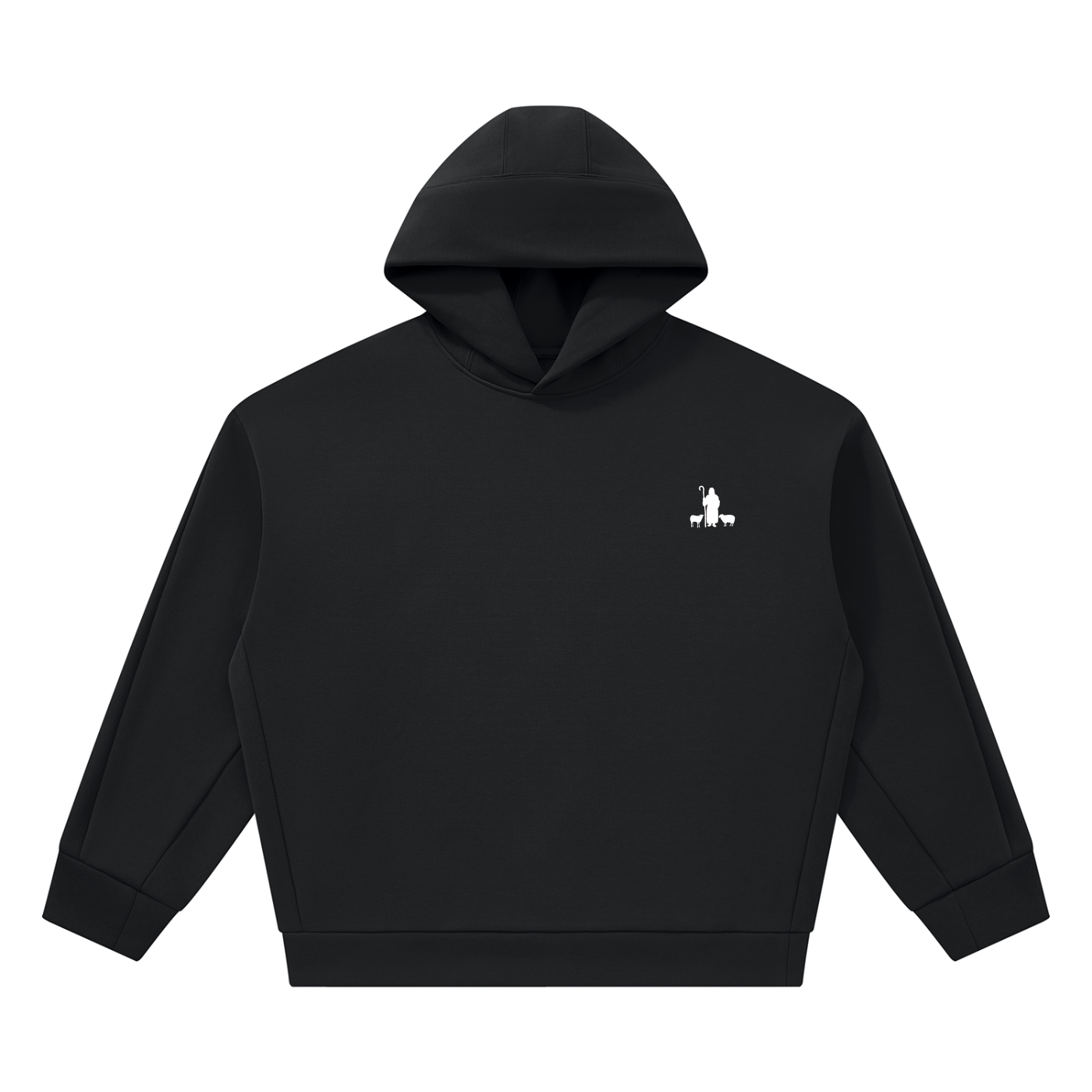 Poimen Essential Unisex Heavyweight Fleece Boxy Hoodie