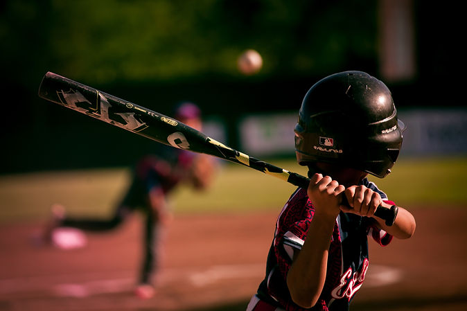 Baseball Player Batting