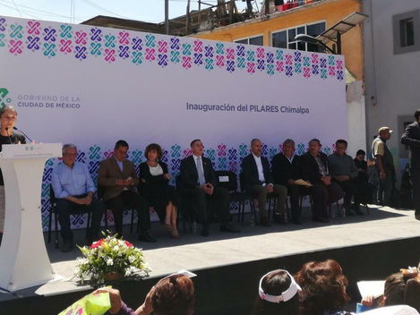 Inauguran Claudia Sheinbaum y Adrián Rubalcava centro PILARES Chimalpa