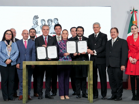 Presidenta Claudia Sheinbaum envía reforma de las 40 horas al Senado