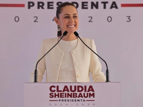 Claudia Sheinbaum pidió transparentar los resultados de la elección de Venezuela; se pronunció contra el “intervencionismo”.