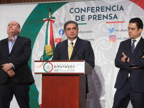 PAN, PRI y PRD en Cámara de Diputados dicen NO al “Decretazo”