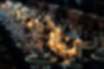 festive table setting with candles for wedding party in the dark.jpg