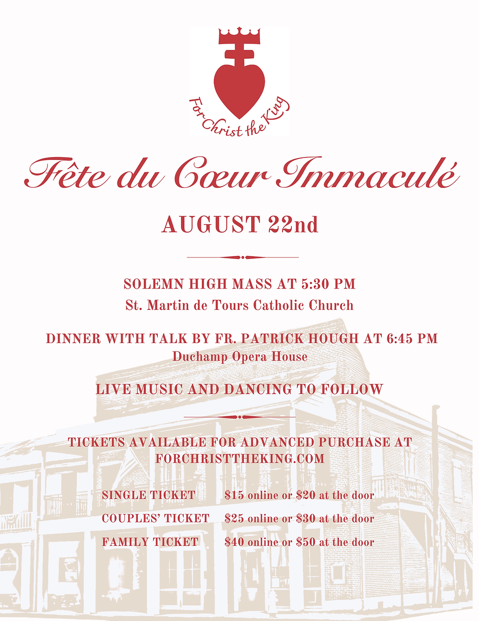 Fête du Cœur Immaculé