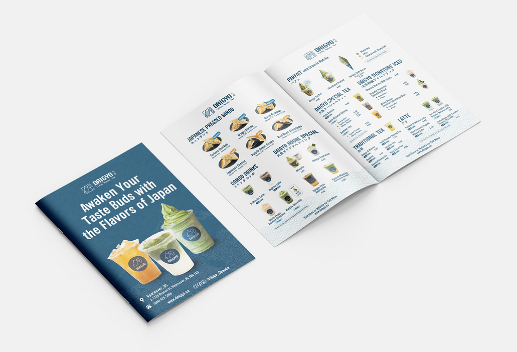 Menu Booklet