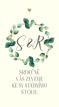 Miniatura: Info s mapou k oznámení Eucalyptus srdíčkový, v krémové - 165x115 - tištěné