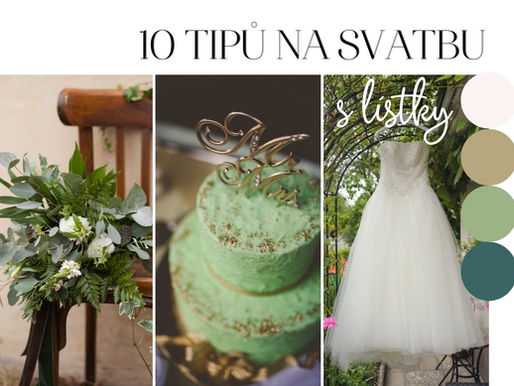 Inspirace týdne: 10 tipů na svatbu s lístky!