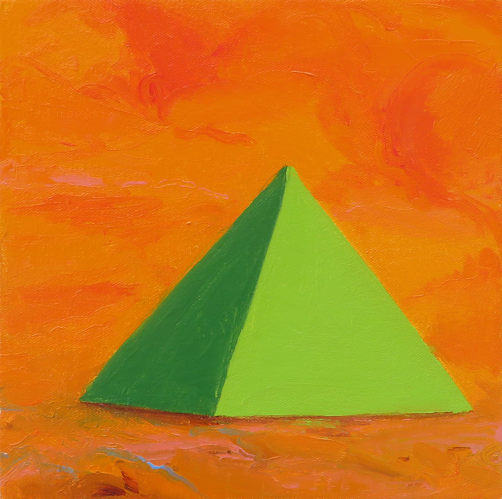Pyramid 3, Green