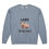 Thumbnail: Unisex garment-dyed fleece crewneck sweatshirt