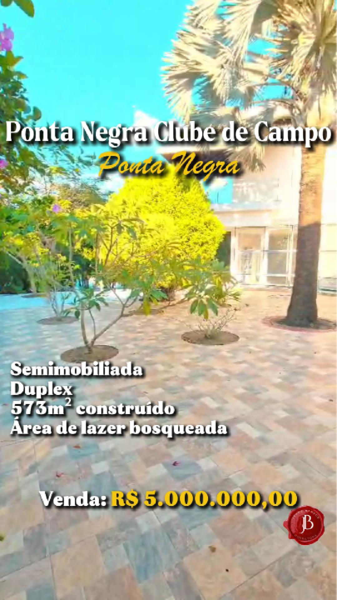 Ponta Negra Clube de Campo | VENDA | Térrea, 120m², 3 Quartos