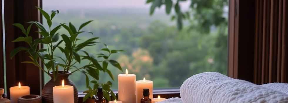Beautiful, serenity, relaxing, spa, towels, candles, oils, add nature.jpg