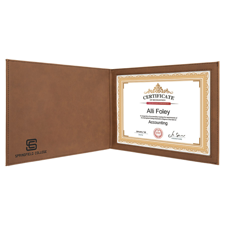 Thumbnail: Leatherette Certificate Holder