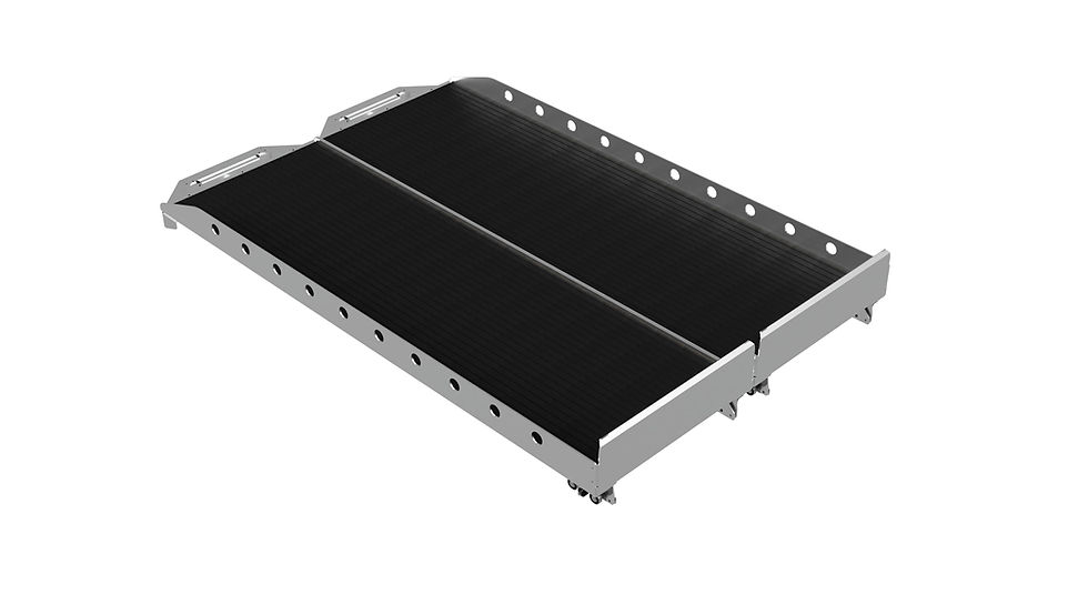 Miniature : DOUBLE ROLLING SLIDE-OUT BED 2 x 24’’x 78’’