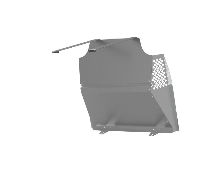 Miniature : PARTITION ALUM. SWING DOOR PERFORATED