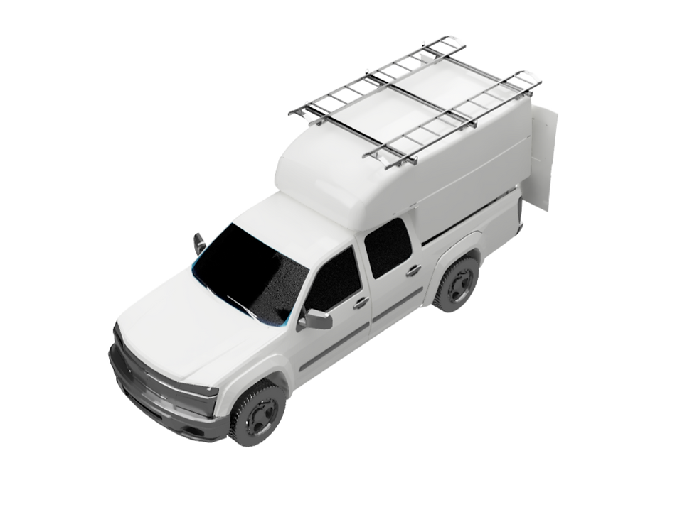 Miniature : ROOF RACKING 70'' DOUBLE EXTRUSION UNIVERSAL