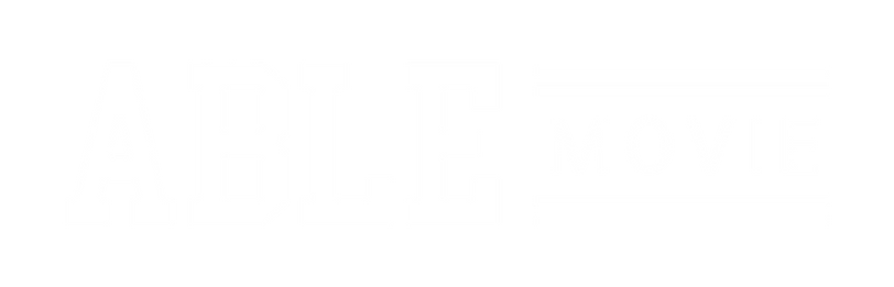 ABLE MOVIE ALTERNATE LOGO IN WHITE