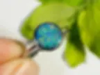 9.60CT DOUBLET OPAL RIMG AET IN SILVER OE133