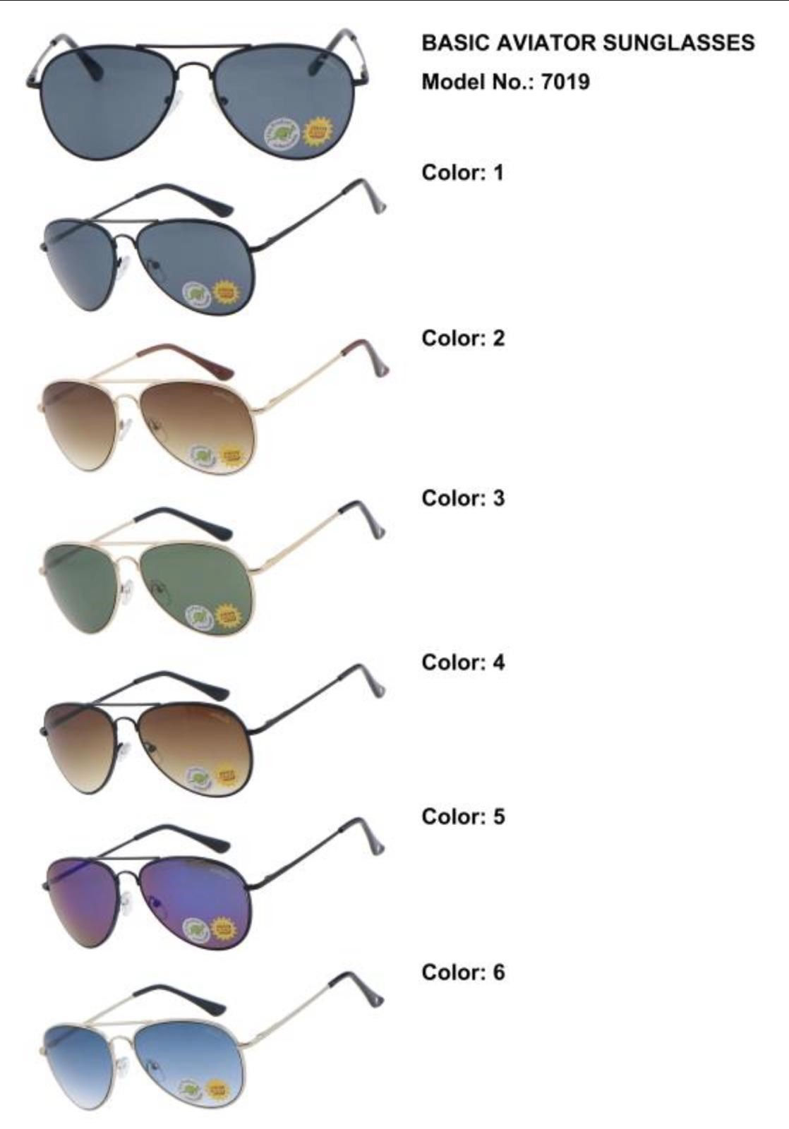 Quality Sunglasses - Aviator collection #7019