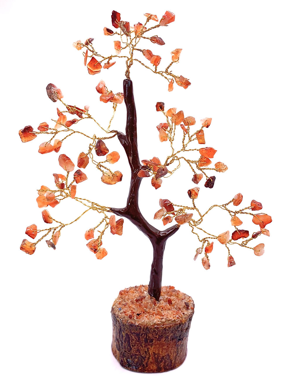 Carnelian 100 Gemstone Tree
