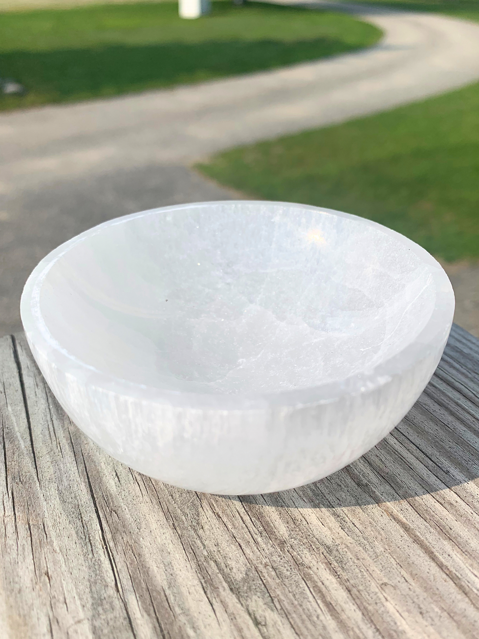 Selenite Bowl