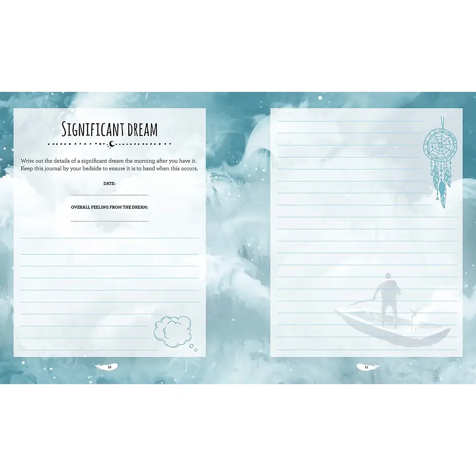 Thumbnail: Sleep Well, Dream Well Night-Time Journal Book