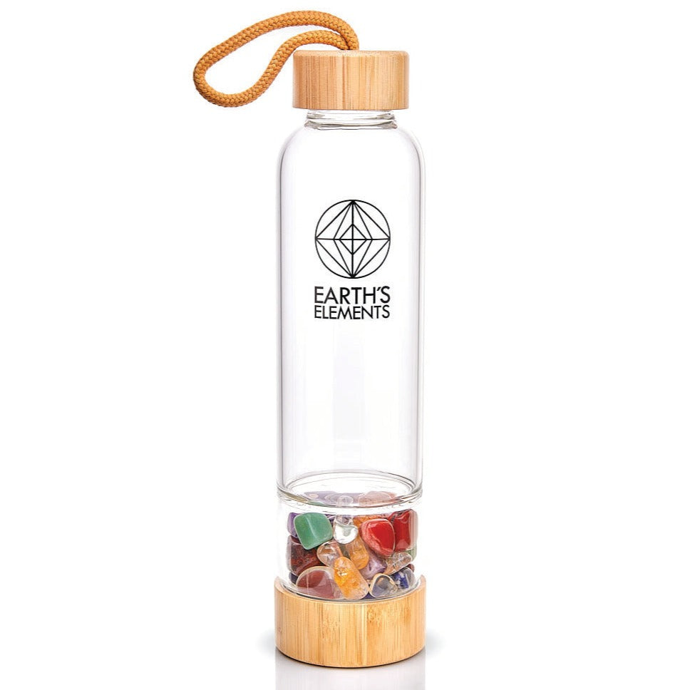 Chakra Crystal Water Bottle