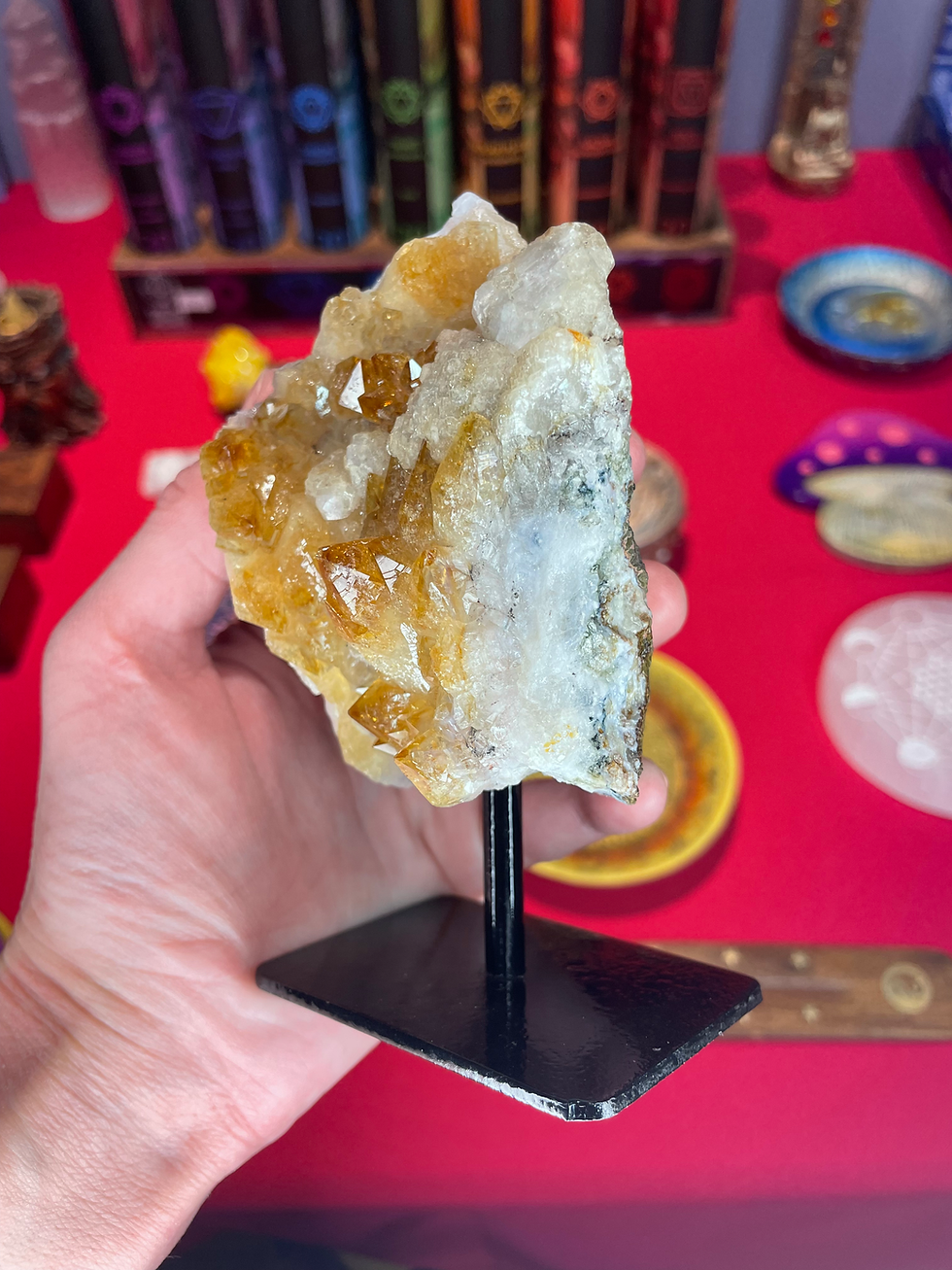 Thumbnail: Citrine Amethyst on Stand