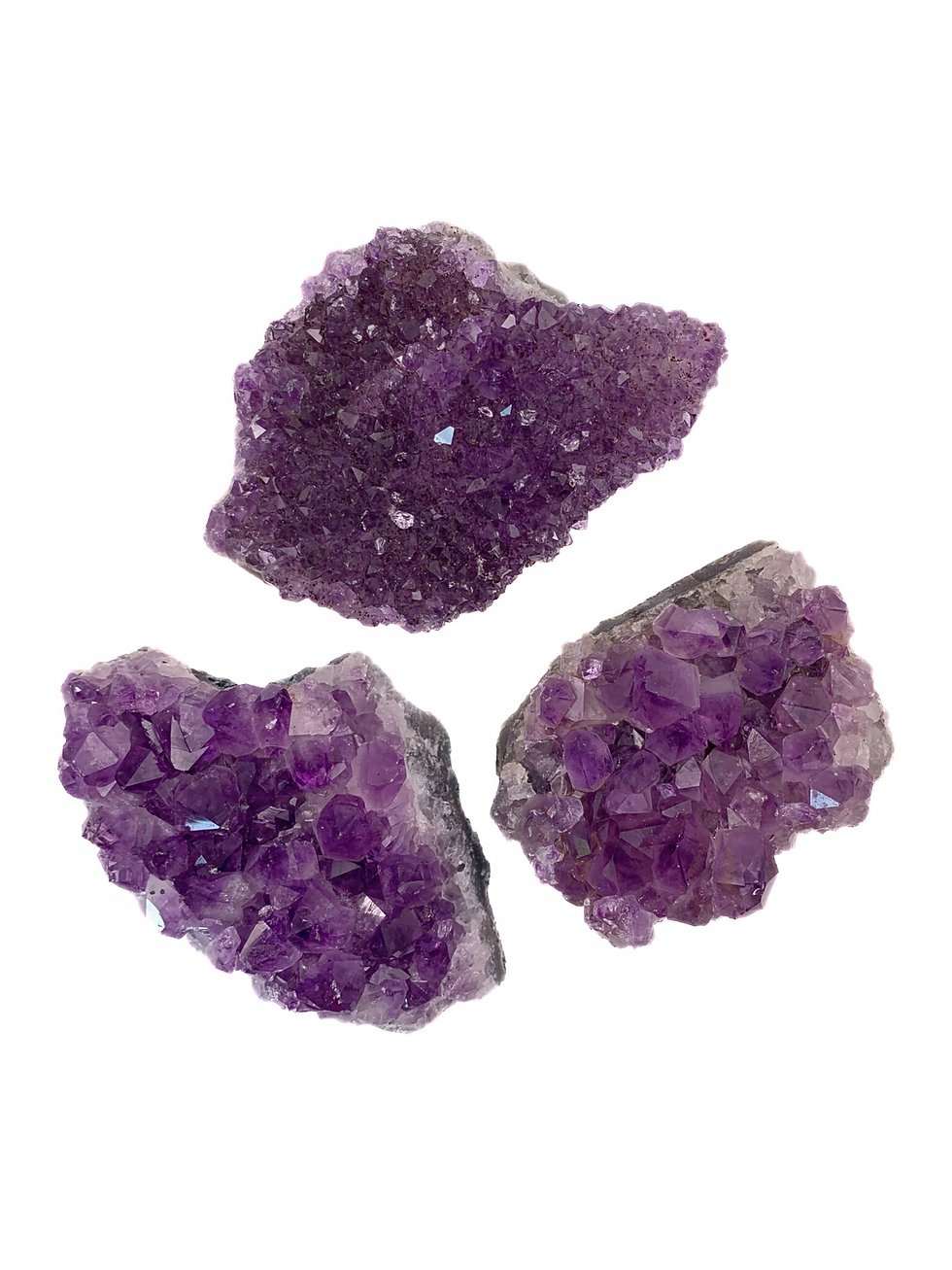 Large Amethyst Clusters