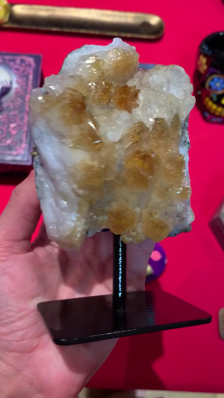 Thumbnail: Citrine Amethyst on Stand