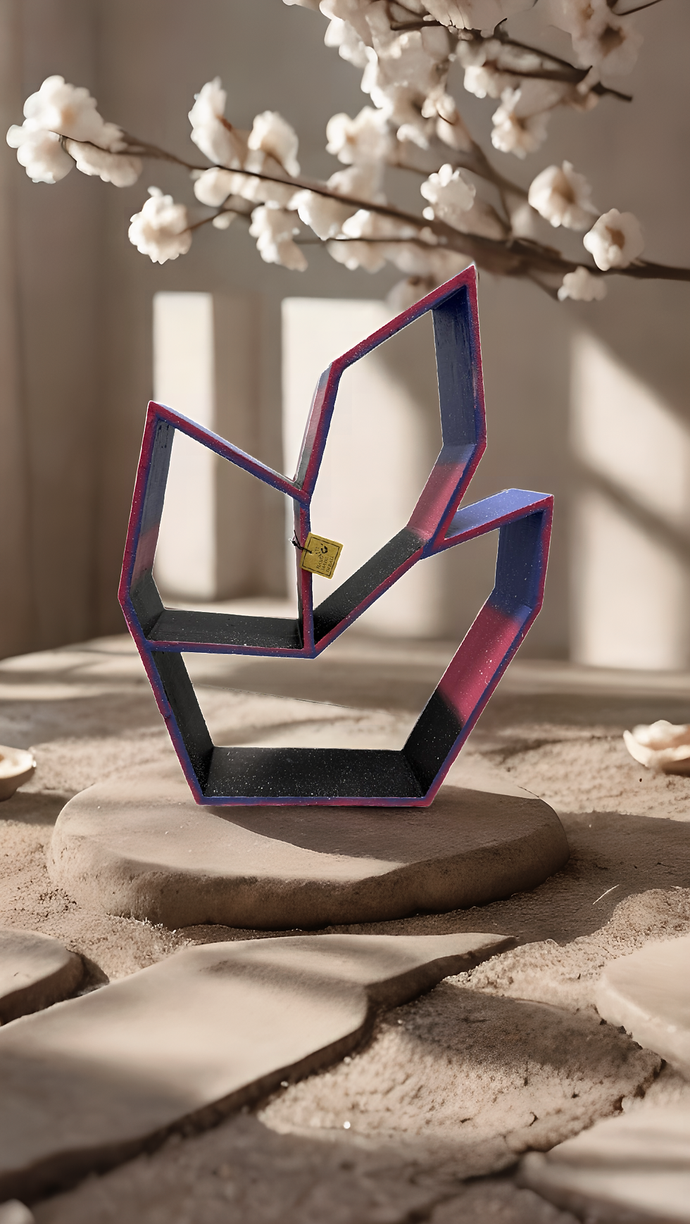 Handgemaakt Edelsteenkastje / Altaartje