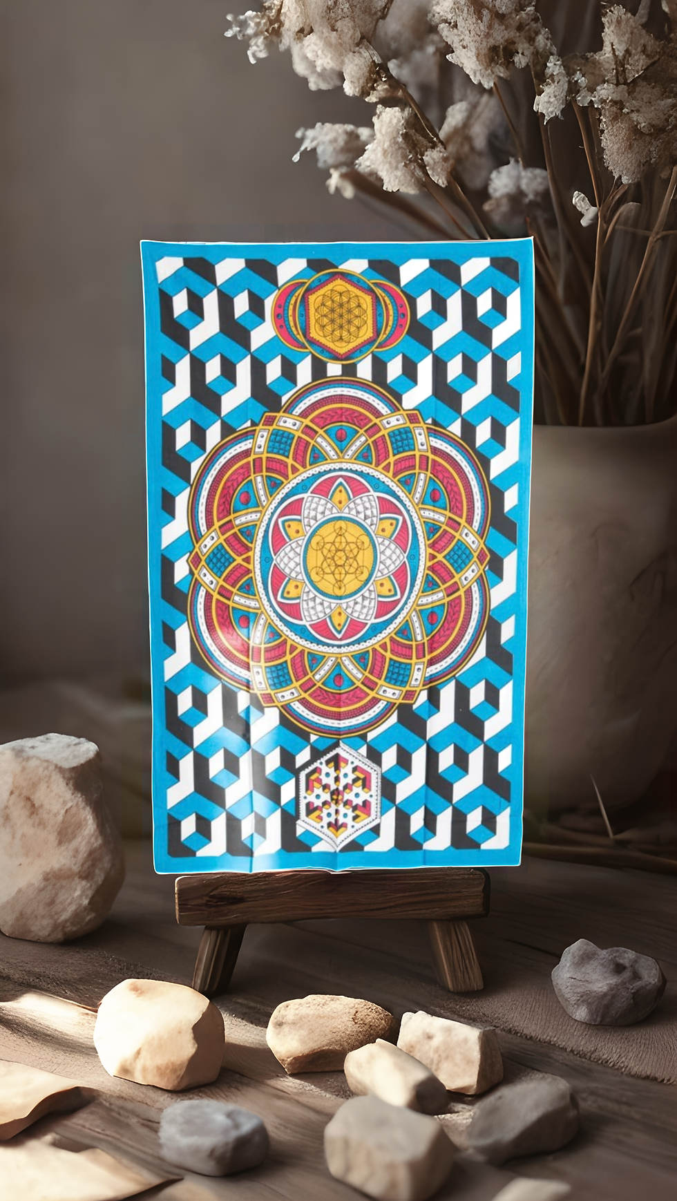 Wandkleed Sacred Geometry