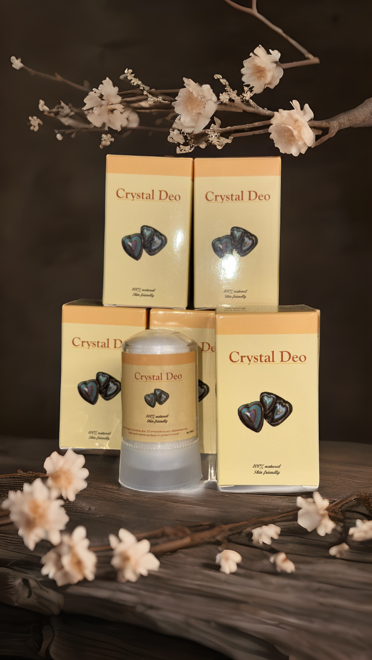 Crystal Deo – Natuurlijke Zoutsteen Deodorant