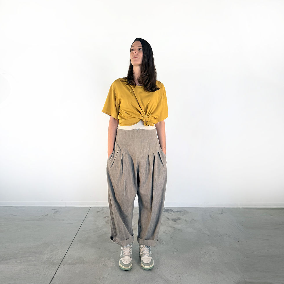 Miniatura: PANTALONI BASCHINA