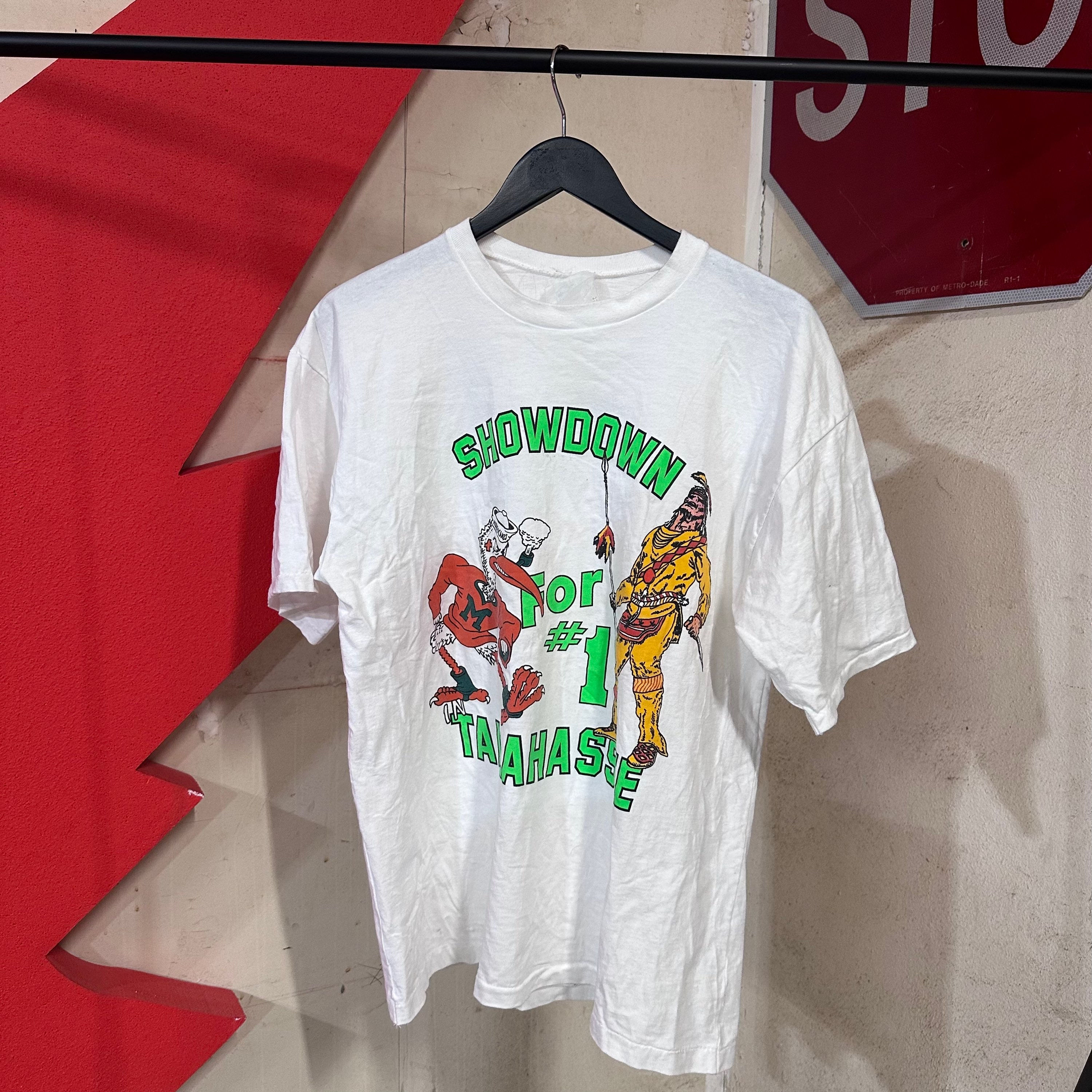 FSU vs MIAMI “Showdown For #1” (W/Tag)