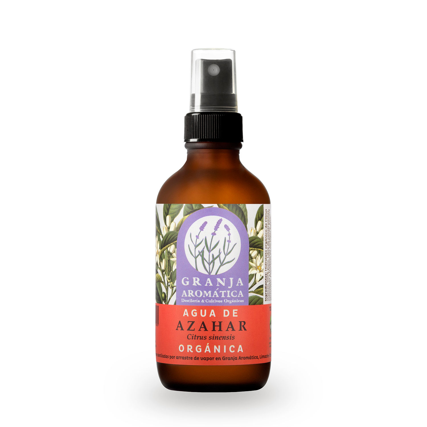 Hidrolato Orgánico de Azahar 100ml