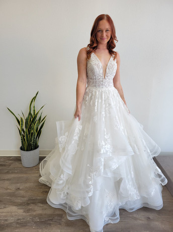 PRINCESS BALLGOWN WEDDING DRESS | BRIDAL GALLERIA SAN ANTONIO BRIDAL SHOP