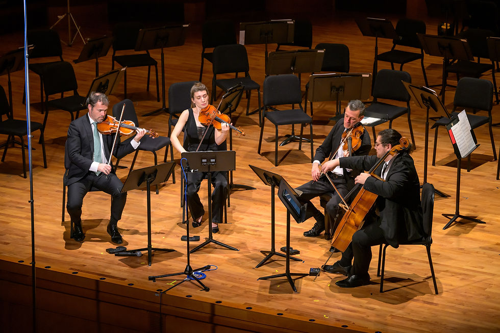 Onstage at DeBartolo