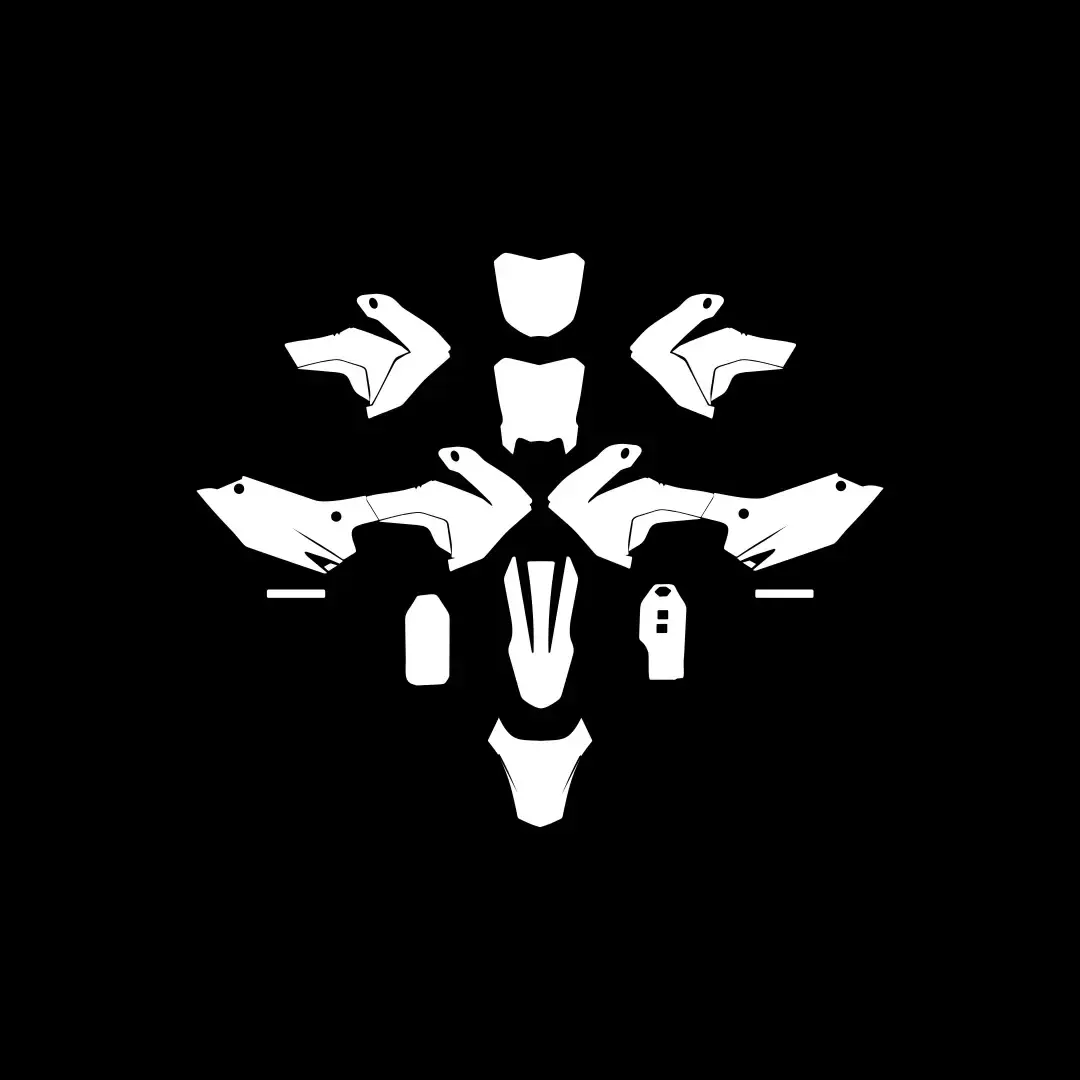 Molde Template MXF Pro Series 110 2015-2018