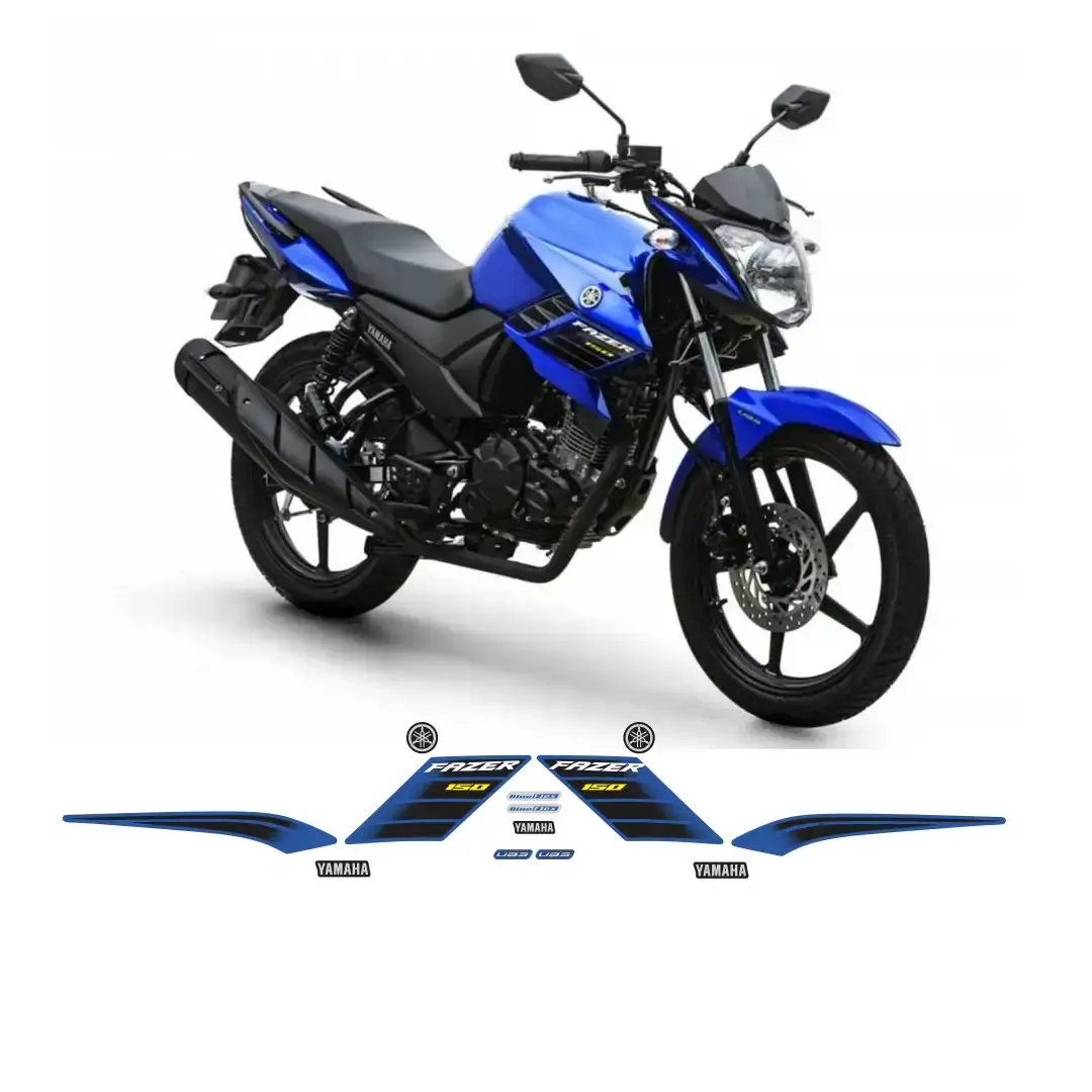 Faixas para Impressão Yamaha Réplica Fazer 150 ED Flex 2022-2024