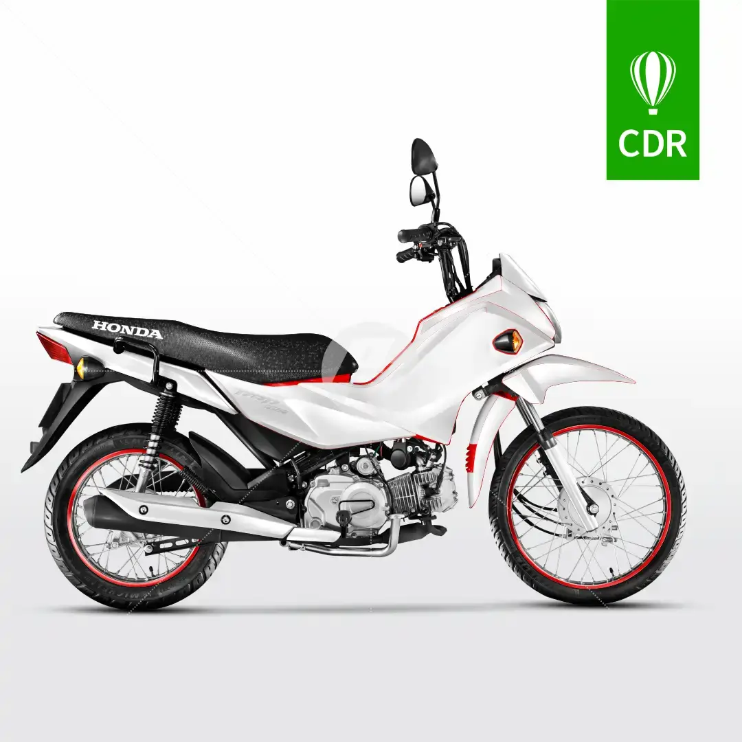 Mockup Honda Pop 110i ES 2015-2025