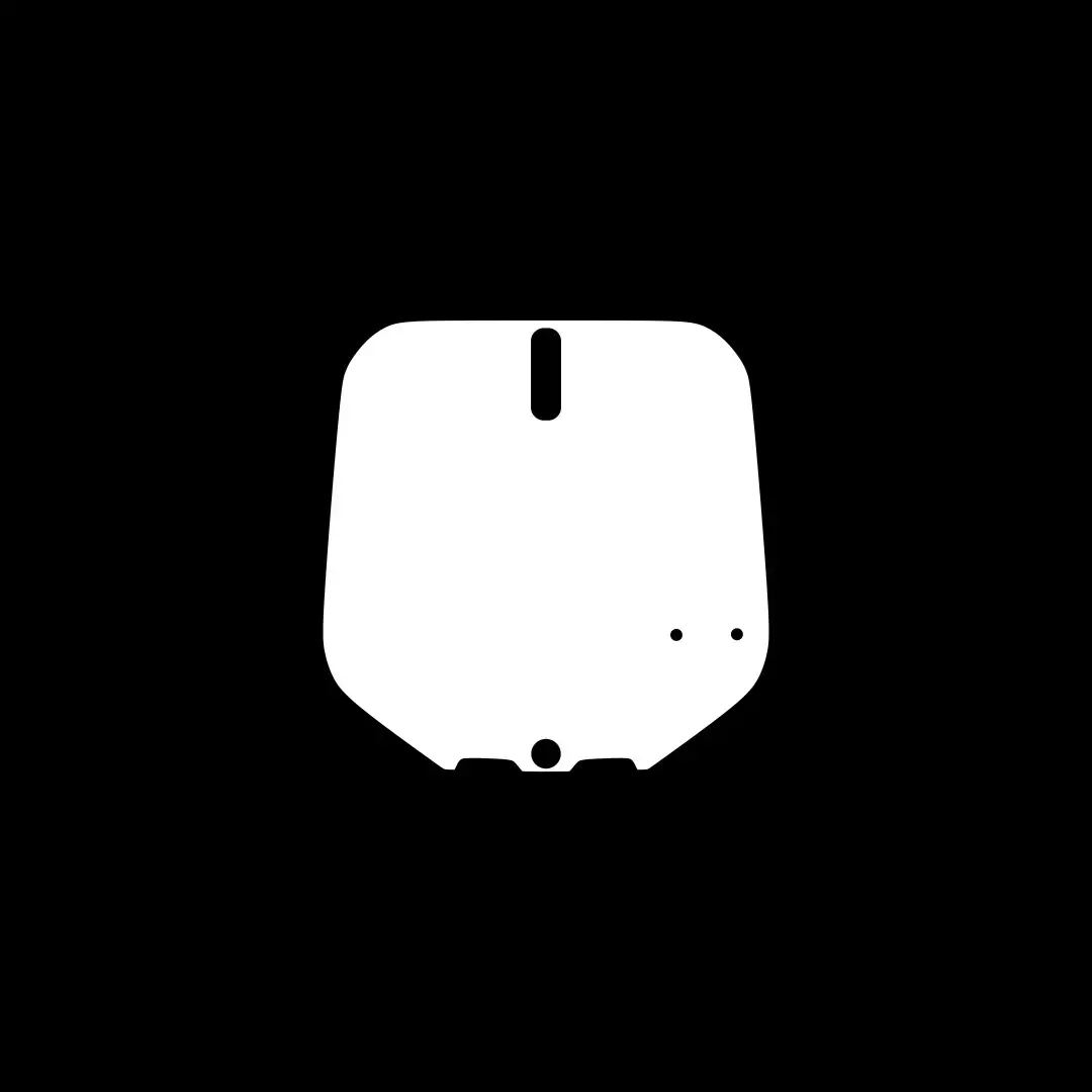 Molde Template Genérico Frente Number Plate CRF 50F