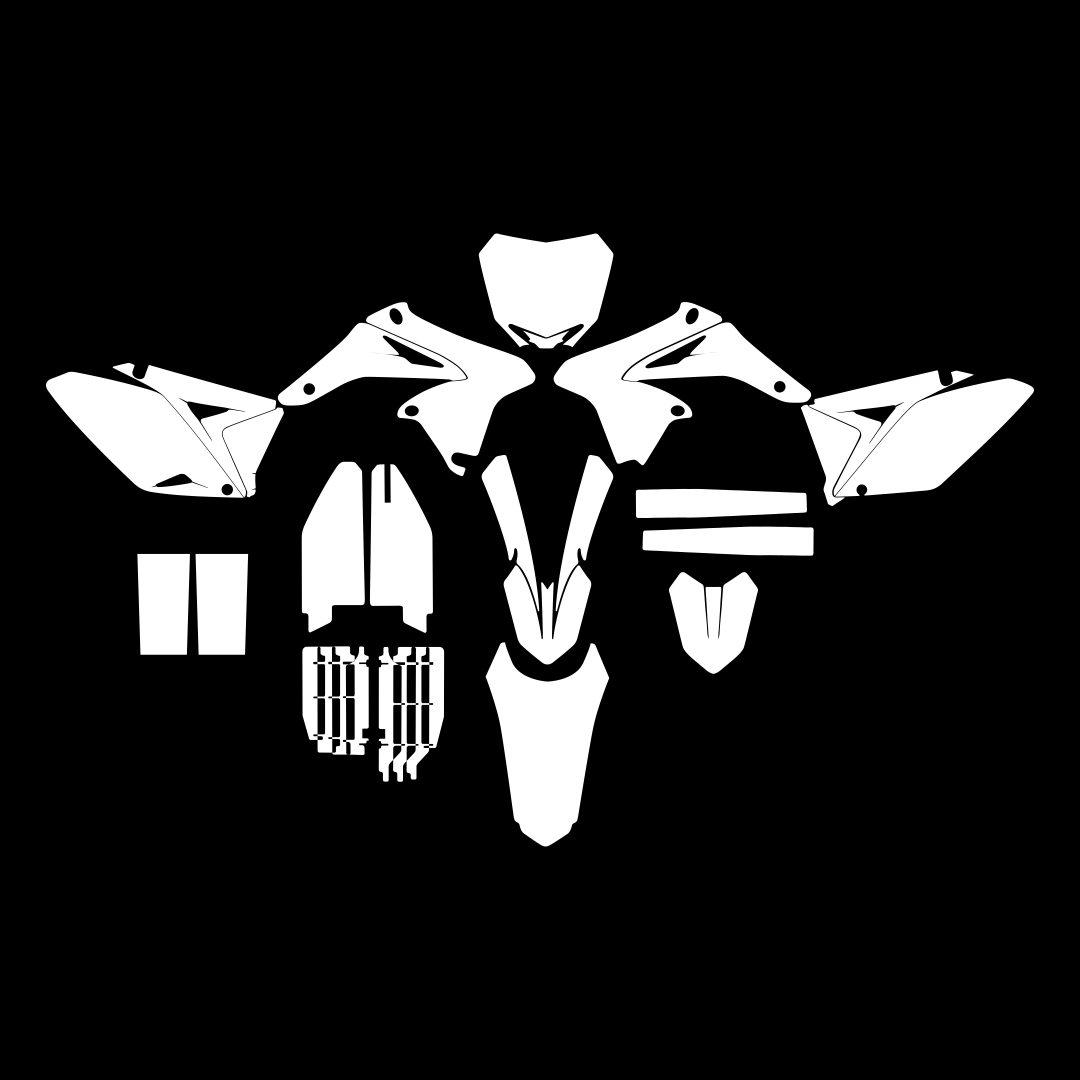 Molde Template Suzuki RMZ 250 2010 - 2017