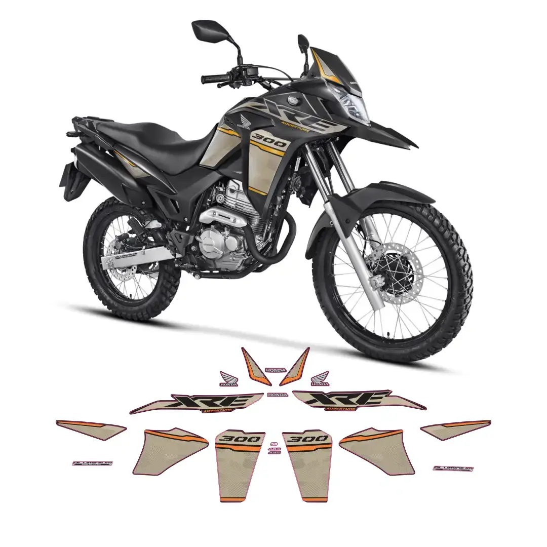 Faixas para Impressão Honda Réplica XRE 300 Adventure 2022-2023