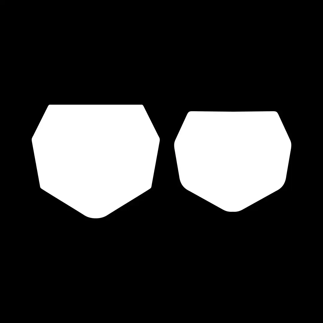 Molde Template Pro Tork Number Plate 788