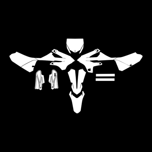 Molde Template Yamaha YZ 85 2022 2025 Padrão Off Road