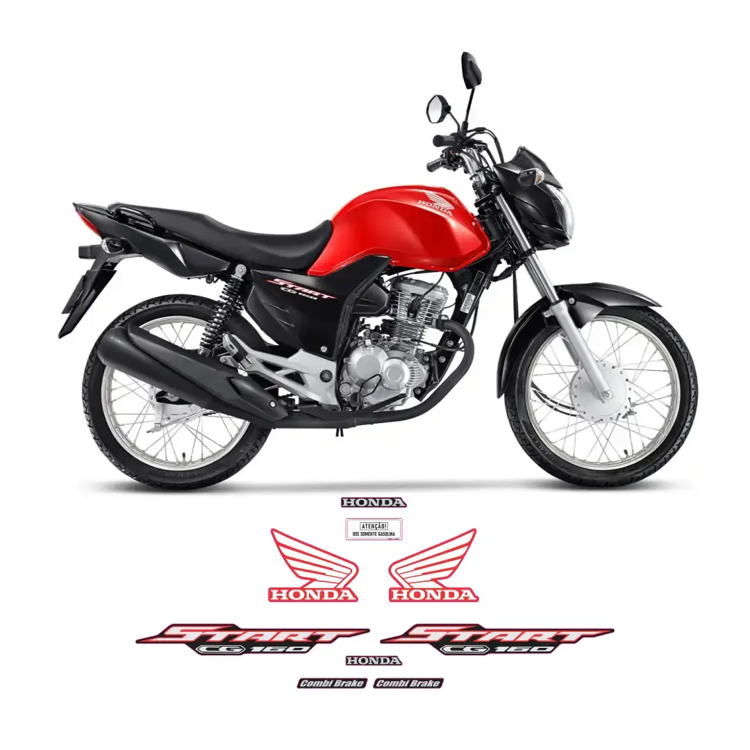 Faixas para Impressão Honda Réplica CG Start 160 2022-2024